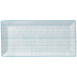 Royal Doulton Pastels Porcelain Rectangle Serve Tray, Blue